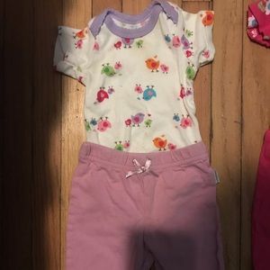 Short sleeve outfit set